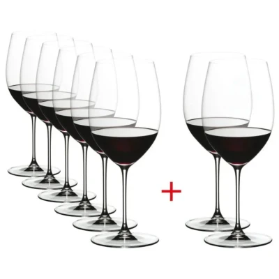 Afbeelding van Riedel Rode Wijnglazen Veritas Cabernet / Merlot 8 Stuks