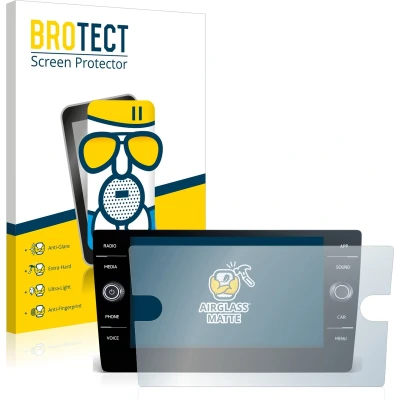 Afbeelding van BROTECT Antireflecterende Glas Screen Protector Mat voor Volkswagen T Roc R Line 2022 Discover Media 8&quot; Schermbeschermer [Folie niet Glas]
