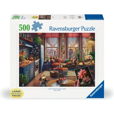 Afbeelding van Ravensburger Legpuzzel Gezellige Boho Studio, 500st.