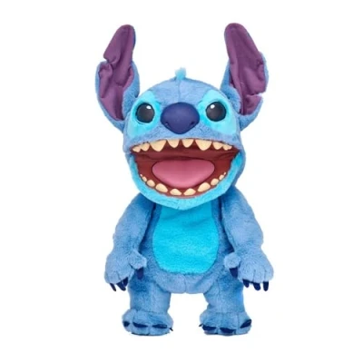 Afbeelding van Disney Stitch FX TTC29000 Lilo &amp; pluche speelgoed, elektronisch dier, 45 cm, 100+ combinaties van acties en geluiden, realistisch speelgoed met sensoren reacties, vanaf 6 jaar,