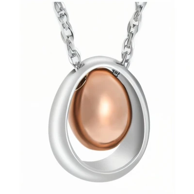 Afbeelding van Dutch Duvall Assieraad teardrop rose goudkleurig ashanger As sieraad assieraden dames Unisex mini urn crematie