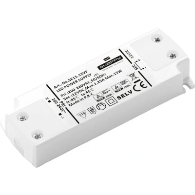 Afbeelding van Dehner Elektronik SE 15 12VF (12VDC) LED transformator, driver Constante spanning W 1.25 A 12 V/DC 1 stuk(s)