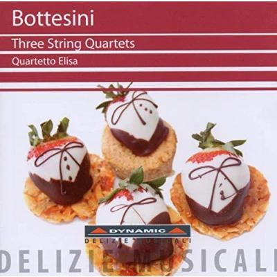 Afbeelding van Quartetto Elisa Bottesini: Three String Quarteets (CD)