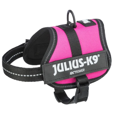 Afbeelding van Julius K9 Powerharness Fuchsia Hondenharnas 33 45x1.8 cm