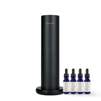 Afbeelding van Aemster Haevn, Aroma Diffuser Black + Explorers Bundle