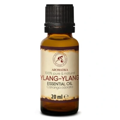 Afbeelding van Ylang Olie Essentiële 20ml 100% Puur &amp; Natuurlijk Aromatherapie Geurolie Geurverspreider Ontspanning Toevoegen aan Bad Cosmetica Massage Wellness Aroma Lamp Of Elektrische Diffuser
