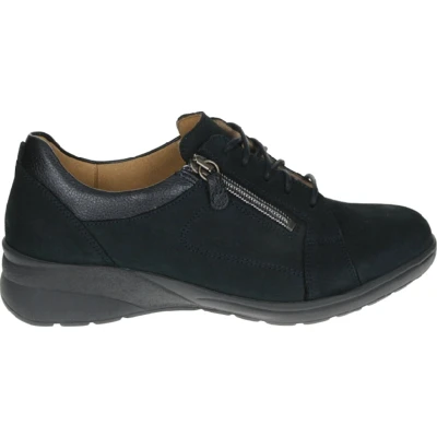 Afbeelding van Ganter 208052 Dames veterschoenen Kleur: Blauw Maat: 37.5