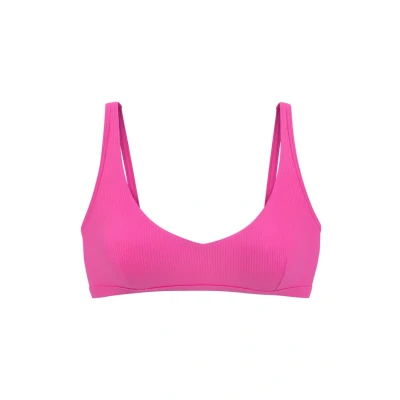 Afbeelding van Venice Beach Bustierbikinitop Lucky van geribbelde structuurstof