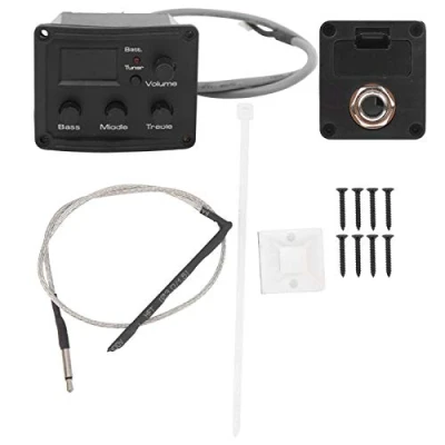 Afbeelding van Ukulele Pickup EQ Tuner met LED Display 3 Segment Equalizer Muziekinstrument Accessoire voor Ukelele Liefhebbers