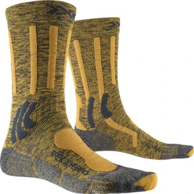 Afbeelding van X Socks Bionic Trek Merino sokken G194 Charcoal Mais Melange/grijs/zwart, 36