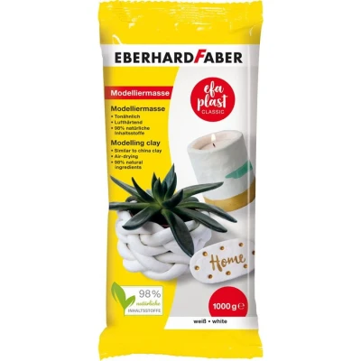 Afbeelding van Boetseerklei Eberhard Faber Efaplast Classic grijs per 4