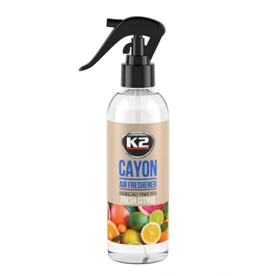 Afbeelding van Luchtverfrisser K2 Deocar Fresh Citrus 250ml