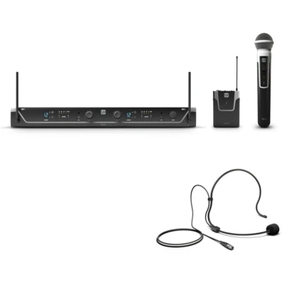 Afbeelding van Adam Hall U305 HBH 2 584 608MHz Draadloze transmissie set