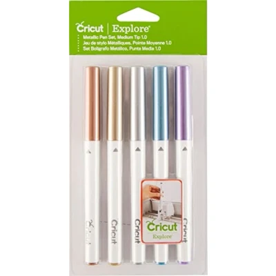 Afbeelding van Cricut Explore/Maker Pennen met Medium Punt Metallics (5 stuks)