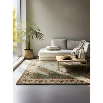 Afbeelding van Vloerkleed Oriental Kohsan Munt 200x280cm Groen Oosters 123vloerkleed.nl is de online webshop voor vloerkleden en woonaccessoires.