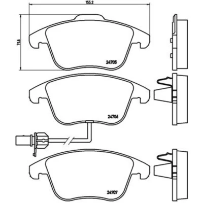 Afbeelding van Brembo Remblokset P 85 113