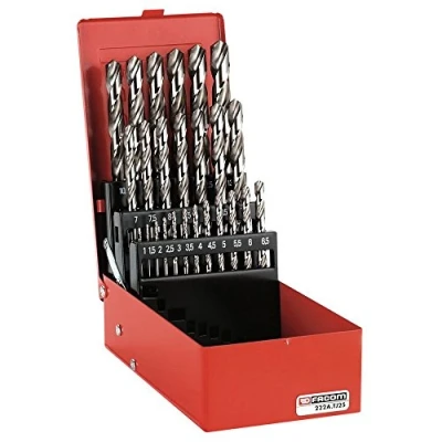 Afbeelding van Facom 222a.tj sets geslepen boren 1 13mm 222A.TJ25