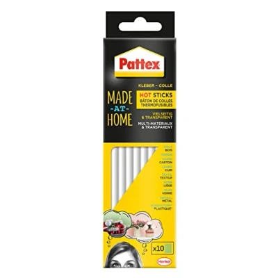 Afbeelding van Pattex Made At Home Transparante Lijmsticks 10 stuks