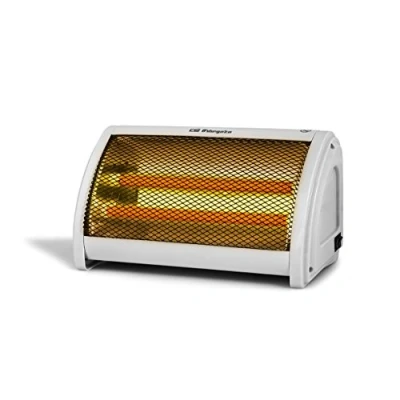 Afbeelding van Orbegozo BP 3200 Keramische verwarming, 2 standen, dubbele knop, draaggreep, kantelbeveiliging, 1000 W, wit