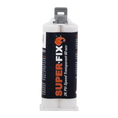 Afbeelding van Super Fix 2K PU Speed 60sec transparant (50ml)