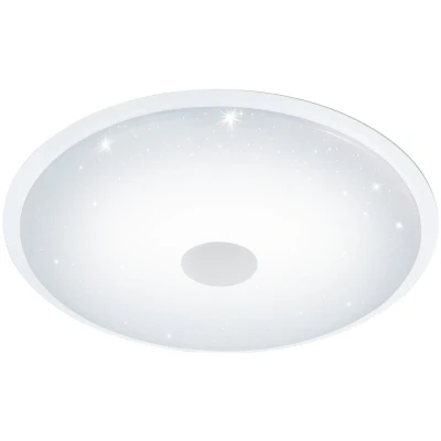 Afbeelding van EGLO Lanciano Plafondlamp   LED   Ø 86 cm   Wit/Zilver   Dimbaar