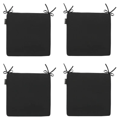Afbeelding van Madison Zitje universeel 40x40x5 met rits Panama black 4 stuks