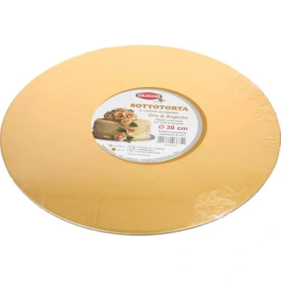 Afbeelding van Graziano Taartbord 30 cm goud