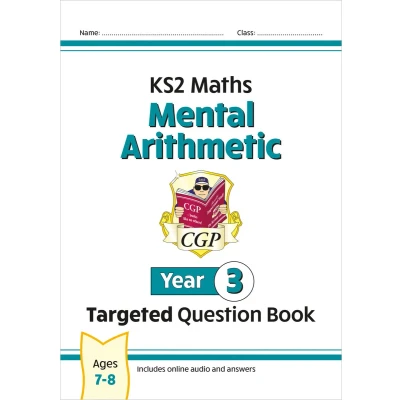 Afbeelding van KS2 Maths Year 3 Mental Arithmetic Targeted Question Book (includes Online Answers &amp; Audio Tests)
