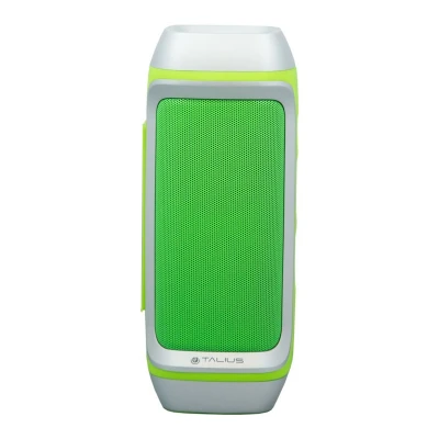 Afbeelding van TALIUS 28BT draagbare stereo luidspreker, 10 W, groen, zilver, 2.0 kanalen, 5 bekabeld &amp; draadloos, m, micro USB