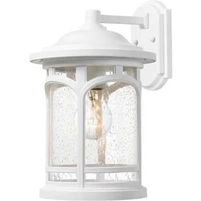 Afbeelding van Moderne Wandlamp Steady Lighting Kunststof Modern E27 L: 25.7cm Voor Buiten Woonkamer Eetkamer Wit