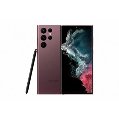 Afbeelding van SAMSUNG Galaxy S22 Ultra 5G Android smartphone zonder SI M 12 GB RA en 256 intern geheugen display 68 inch Dynamic AMOLED 2X 5 camera&#039;s 108 MP 2022 Italiaanse versie gereviseerdBourgondië (Refurbished)