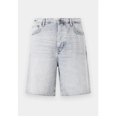 Afbeelding van Only &amp; Sons Onsfade Jeansshort, Heren, Maat: Medium, Light grey denim