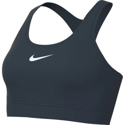 Afbeelding van Nike Performance BRA Sportbh met medium support, Dames, Maat: XL, Armory navy/white