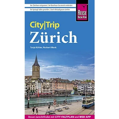 Afbeelding van Reise Know How CityTrip Zürich: Reiseführer mit Stadtplan und kostenloser Web App