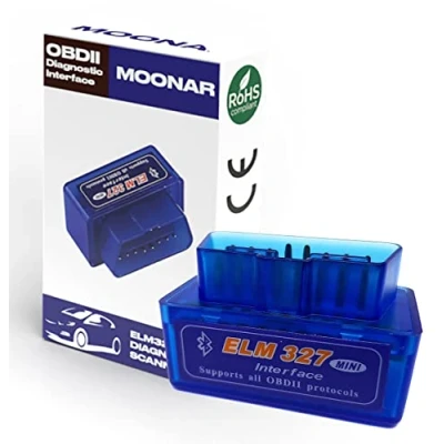 Afbeelding van MOONAR Mini ELM327 Bluetooth Interface OBD II OBD2 Auto Diagnostic Scan Tool