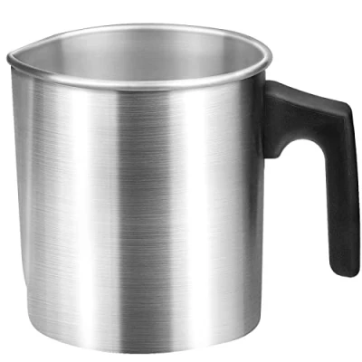 Afbeelding van GOOHOME Kaars Wax Smeltpot 1.2L Maken Kruik Gieten Pitcher Pot Met Hittebestendige Handvat Voor En Zeep Diy Ambachten