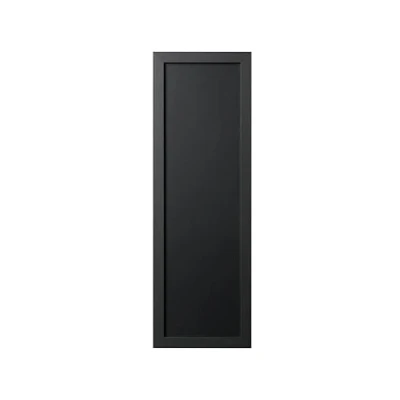 Afbeelding van Bi Office, Blackboard Back2Chalk Essentials, krijtbord met zwart mat MDF frame, 20 x 60 cm