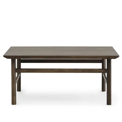 Afbeelding van Normann Copenhagen Grow Salontafel 80x80 Gerookt Eiken