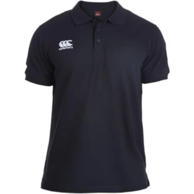 Afbeelding van Canterbury Poloshirt Waimak Heren Polyester Zwart Mt S