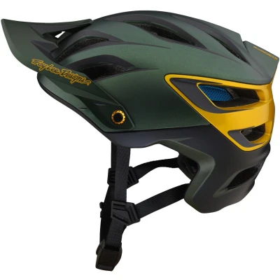 Afbeelding van Troy Lee Designs A3 Uno MIPS Fietshelm, zwart groen, afmeting XS S voor man