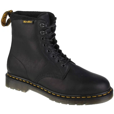 Afbeelding van Dr. Martens 1460 Pascal Valor WP Unisex Veterboots, Maat: 41, Black Leer