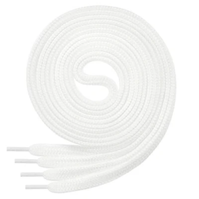 Afbeelding van Di Ficchiano Veters plat, 7 mm breed, voor sneakers, sportschoenen, leren schoenen, platte schoenveters, zeer scheurvast, 45 kleuren, 60 cm 220 lengte, polyester, wit, 140 / 7mm