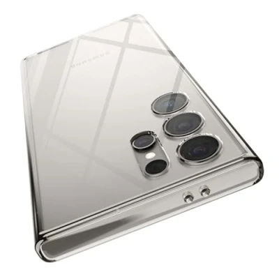 Afbeelding van elago Hybride Duidelijke Case Compatibel met Samsung Galaxy S24 Ultra Hoesje, TPU+PC Technologie, Nauwkeurige Camera uitsparingen, Schokbestendige Bumperdekking (Transparant)