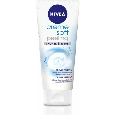 Afbeelding van Nivea Crème Peeling Douchescrub Voordeelverpakking 6x200ML