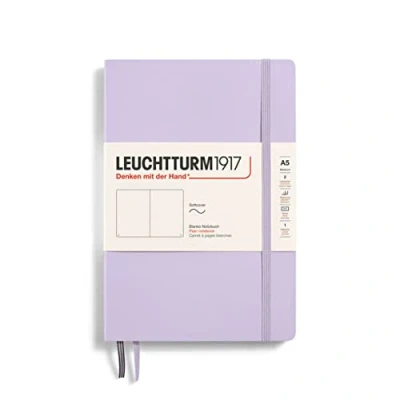 Afbeelding van Leuchtturm1917 A5 Medium Notitieboek blanco Lilac softcover