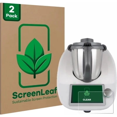 Afbeelding van ScreenLeaf Screenprotector voor Vorwerk Bimby TM6 Duurzame schermbescherming Folie Beschermfolie transparant (2 Stuks)
