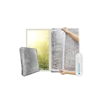 Afbeelding van Optimer Home Thermische Isolatie voor Ramen 1.5x1.2m Raamisolatie Vermindert de Kou en Warmte Zelfklevende Reflecterende