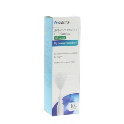 Afbeelding van Xylometazoline Hcl Sanias Neusspray 0,5mg/ml