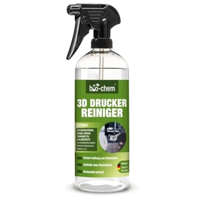 Afbeelding van 3D printerreiniger, 100 ml, spray voor alle printers, pc onderdelen en andere elektrische apparaten, milieuvriendelijke printbedreiniger met hoge oploskracht, geurneutraal markeringsvrij