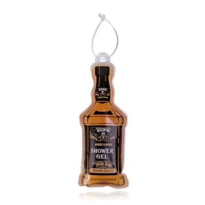 Afbeelding van Accentra maxi douchegel WHISKEY FLAVOUR in whiskyfleslook inclusief hanger, 200 ml met whiskysmaakgeur fantastisch cadeau idee voor Vaderdag, verjaardag of Pasen
